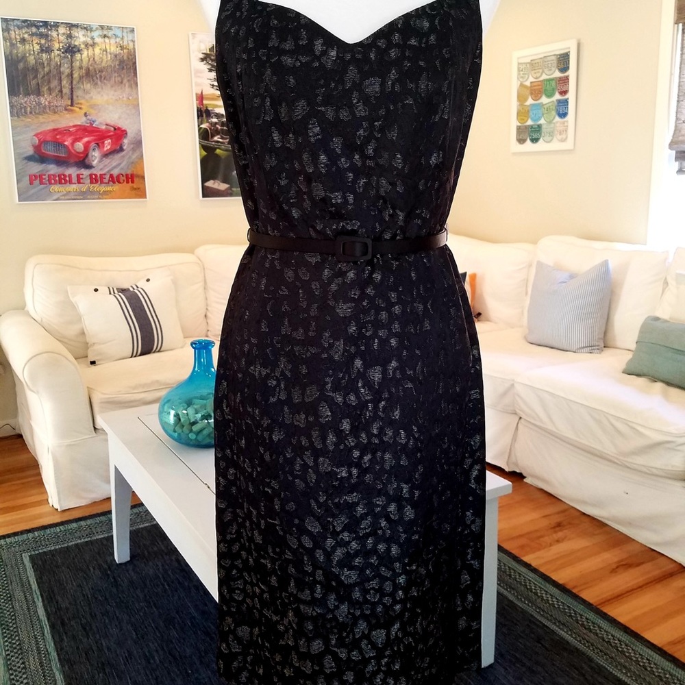 Antonelle Classy Black & Silver Dress
